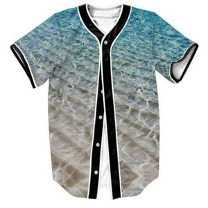 3D Baseball Jersey Degli Uomini 2021 di Modo di Stampa Uomo T-Shirt Manica Corta T-Shirt Casual Base palla Camicia Hip Hop Magliette E Camicette Tee 036