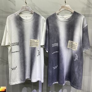 T-shirt Erkek Kadın Rahat Kravat Ölmek Yüksek Kalite T Gömlek Drop Shipping