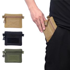 Brieftaschen Mode Herren Brieftasche Halter Nylon Kurze Münze Geldbörse Wasserdichte Tragbare Reise mit Reißverschlusstasche