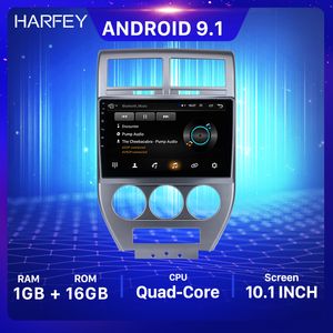 CAR DVD Multimedia Player für 2007-2009 Jeep Compass 10.1 Zoll Andriod HD TouchSreen Radio GPS Navi