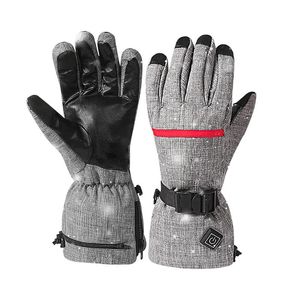 Cycling Gloves Adult Ski Autumn Winter Windproof Warm Non-slip Outdoor Bicycle Riding Motorcycle Cold Wear Velvet Thickening#30