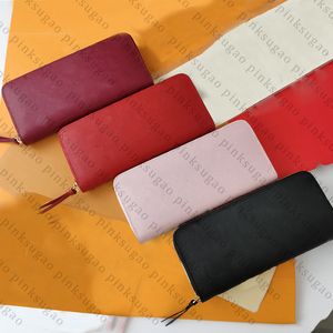 Pembe Sugao Kadınlar Cüzdan Çanta Tasarımcı Debriyaj Çanta Bayan Değişim Çanta Çanta Moda Lüks Hakiki Deri Çanta 5 Renkler Uzun - 80