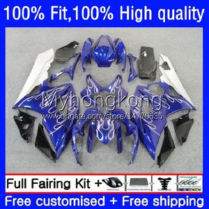 Injection Mold Bodys For SUZUKI GSXR1000 K5 GSX-R1000 05 06 Motorcycle Bodywork 26No.36 Silver flames GSXR 1000CC 1000 CC 2005 2006 GSXR-1000 2005-2006 OEM Fairing