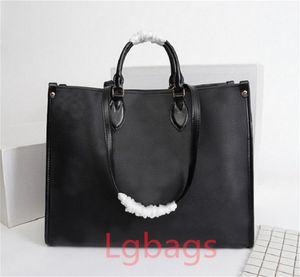 Сумки для плеч сумочки высококачественные модные роскоши дизайнеры сумки Tote M453373 OnThego Brand Bags Luxus tasche подлинные кожаные сумки