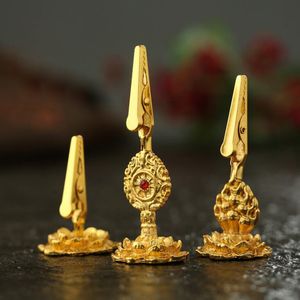 Decoração de Luxo Dourado Portátil Vertical Fumar Liga de Metal Grampo Grampo Herb Tobacco Preroll Pasta Cigarro Dicas de Cigarro Titular Suporte Suporte Handpipe Suporte