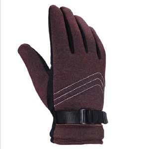 Fingerlösa handskar vinter utomhus för män Anti Cold och Antiskid Keep Warm Men's Glove