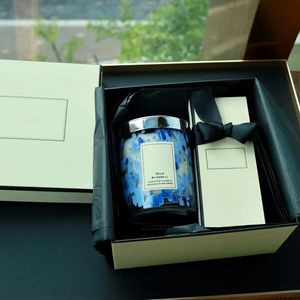 Perfume Set Candle 200g & perfumes 30ml lady spray EDC WILD BLUEBELL Lasting Fragrance Highest Quality Fast Dellivery The Same Brand