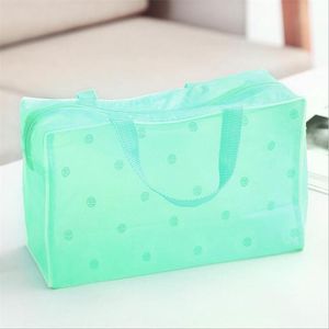 Aufbewahrungsboxen, Behälter, Make-up-Organizer, Tasche, Toilettenartikel, Baden, Damen, wasserdicht, transparent, Blumenmuster, Reisekosmetik