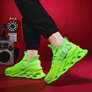 Wholesale 2021 Arrival Sport Running Shoes For Men Women Triple Green ALL Orange Comfortable Breathable Outdoor Sneakers EUR 39-46 Y-9016