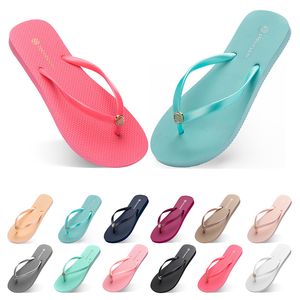 Três sapatos Womens Beach Sixty Flip Flip Slippers Green amarelo marinho laranja bule branco rosa marrom de verão esportivo tamanho 947799 5246182 315925