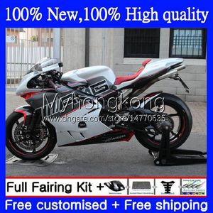 OEM-Verkleidungen für MV Agusta F4 R312 750S 1000 R 750 CC S 1000CC Rot Grau Weiß 05–06 Karosserie 6Nr