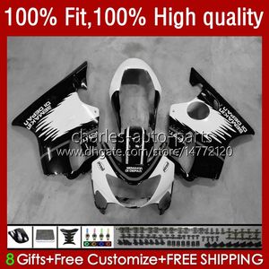 Honda CBR 600F4I 600 F4I FS CC F4 I CBR600F4I 04-07 55NO.190 600CC CBR600 F4I 04 05 2006 2007 CBR600FS 2004 2005 06 06 07注入フェアリングキットブラックホワイト