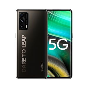 オリジナルRealme x7 Proウルトラ5G携帯電話12GB RAM 256GB ROM MTK 1000プラス64MP AI NFC 4500mAh Android 6.55インチAmoledフルスクリーン指紋IDフェイススマート携帯電話