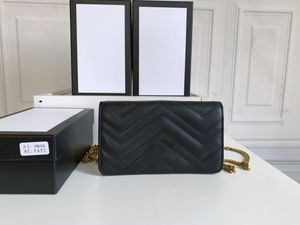 디자이너 럭셔리 가방 진짜 가죽 고품질 여성 레이디 패션 Marmont 가방 정품 크로스 바디 핸드백 지갑 가방 토트 어깨