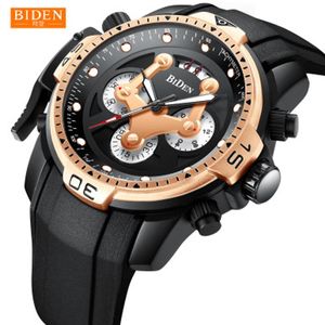 Relogio Masculino Mens Watches Top Quartz Gold Watch Men Silica Gel Military Waterproof Sport Wrist Wristwatches