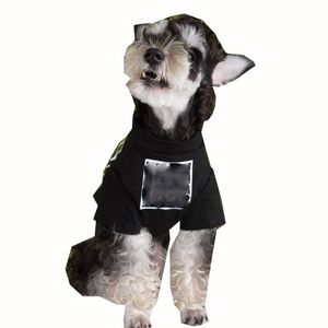 Söta tryckta hundar T Shirt Sommar Andas Sweatshirt Pet Dog Apparel Corgi Bulldog Teddy Valp Kläder