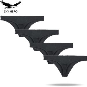 Underpants 4 pçs / lote homens roupa interior cuecas sexy calcinha masculina para homem gay jockstrap roupas calzoncillos hombre tanga breve