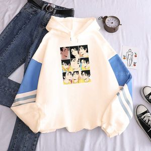 Harajuku anime haikyuu män's patchwork hoodies rolig av manga volleyboll pojke kiyoomi sakusa unisex gator populära sweatshirts y0804
