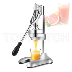 Cozinha de aço inoxidável frutas cítricas Squeezer máquina laranja limão juicer frutas prensando fabricante