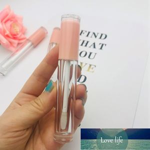 bottle 5ML Lip Gloss tubes,Baby Pink cap DIY Plastic Empty Lipgloss ,glaze ,DIY cosmetic packing container
