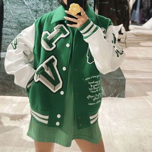 Harajuku Amerikan Beyzbol Ceketleri Katlar Varsity Ceket Kadın Sokak Giyim İşlemeli Mektuplar Bombacı Ceket Hip Hop Unisex 220215