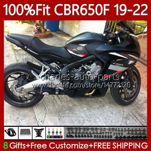 Honda Gloss Black CBR-650F CBR 650 CC CBR650 F CBR650F 19 20 21 22 차체 110NO.32 650CC CBR 650F 2019 2020 2021 2022 CBR-650 2019-2022 신체