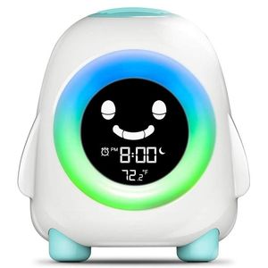 Altri accessori per orologi Sveglia per bambini, Orologio per bambini, Allenatore del sonno pronto per svegliarsi, Luce notturna colorata, Timer pisolino