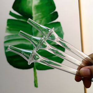2022 Fashion New Clear Pyrex Glass per impianti di petrolio Bruciatore di olio Tubi Acqua Bong Accessori per fumare SW61