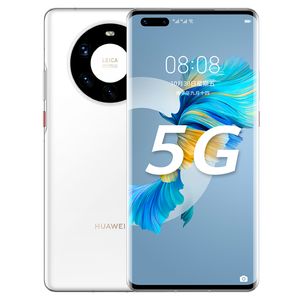 Original Huawei Mate 40 Pro+ Plus 5G Mobile Phone 12GB RAM 256GB ROM Kirin 9000 50MP AI OTG IP68 NFC 4400mAh Android 6.76" Full Screen Fingerprint ID Face 3D Smart Cell Phone