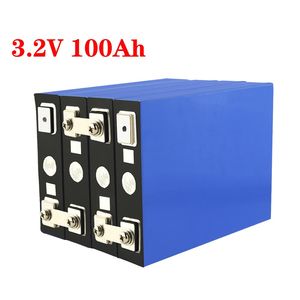 3.2V 100AH ​​LifePO4 Аккумуляторная батарея Литиевая железная фосфа DIY 4S 12V 24V 300A мотоцикл электрический автомобиль солнечные инверторные батареи