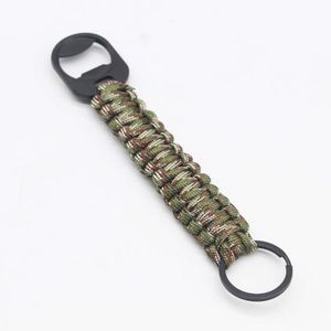 Wholesale survival gadgets for sale - Group buy Outdoor Gadgets Keychain Camping Survival Kit Military Umbrella Rope Emergency Knot Key Chain Ring Carabiner