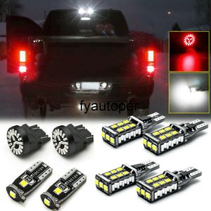 8 sztuk Universal Car Tuning Licencja LED LED Lights Reverse Lights Lights do RAM 1500 2500 3500 2007-19 Zewnętrzne akcesoria samochodowe