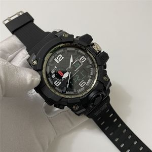 メンズ高級スポーツ腕時計デジタル時計陸軍軍事耐衝撃腕時計シリコーンファッションクォーツ時計オリジナルボックスリロイデルーホ
