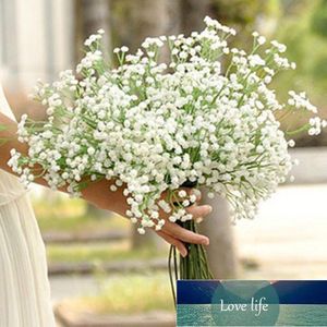 Torkad Blommor Dekoration Konstgjord Gypsophila Blomma Fake Silk Bröllopsfest Bukett Hem VIP Dropshipping