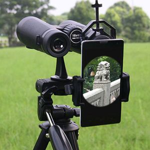 Universal Cell Phone Adapter Mount Monocular Microscope Accessories Adapt Telescope Mobile Clip Accessory Bracket