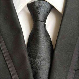 Vínculos De Punto Negro al por mayor-El Tie Dign es de moda a cm Classic Formal Black Cashmere Punto de Hombres Hombres de Punto de Alta Calidad Novio BT