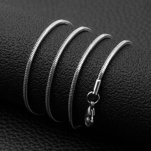 Jewelry Style mm Square Snake Chain Necklaces For Men And Women Simple l Stainless Steel Collars Men s Accessories Chains