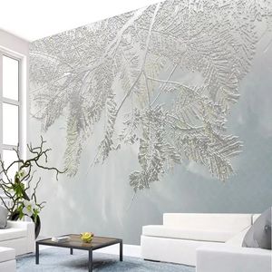 Пользовательские фото обои 3d стерео листовые фрески гостиная телевизор диван спальня фон абстрактное искусство деко водонепроницаемое