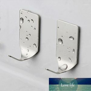 Hooks & Rails 8Pcs Self Adhesive Home Kitchen Wall Door Stainless Steel Holder Hanger For Hanging Drop 3M1 Factory price expert design Quality Latest Style Original