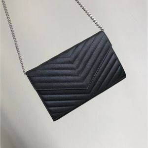 designer bag womens wallet black handbag caviar bags gold chain bag 23cm classic flap designer shoulder bag luxury crossbody designer bags woc satchel fashion
