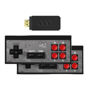 Game Console Set Y2S Mini HD Trådlös dubbelspel Support High-Definition Output Gaming Player Drop Portable Players