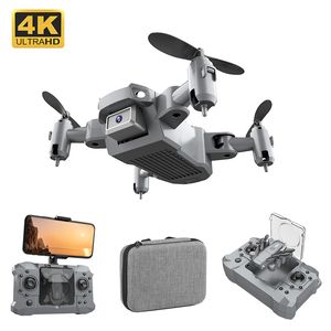 Mini KY905 Drone 1080p HD-kamera WiFi FPV Lufttryckshöjd Håll en nyckellåda Fällbara Quadcopter RC-dronor