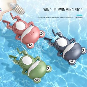Children New Baby Swimming Pools Bath Toy Cute Frogs Clockwork Water Brinquedos Infantil