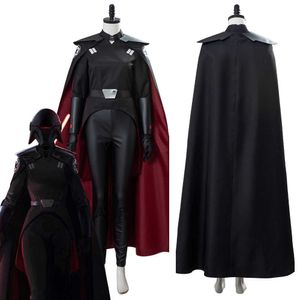 Yıldız Cosplay Savaşları Jedi Düşmüş Sipariş İkinci Kız Kardeş Cosplay Kostüm Yetişkin Üniforma Cloak Kıyafet Cadılar Bayramı Karnaval Kostüm G0925