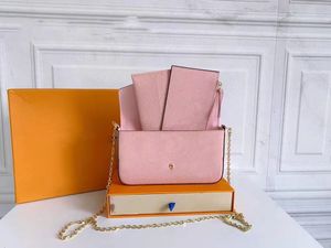 High Quality Luxurys Designers Bags Handbag Purses Woman Fashion Clutch Purse By The Pool Monogrames Multi Pochette Felicie Chain Bag With Box DustBag