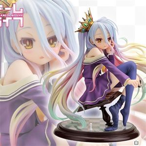 Action Toy Japanese Anime Game Life Shiro 1/7 Scale PVC Action Figur Sexig figurer Collectible Model Toys Doll Gift 240308