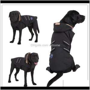 Apparel Supplies Hem GardenProducts Maggie Winter Big Dog Night Reflekterande Pet Clothing Drop Leverans 2021 A9AYJ