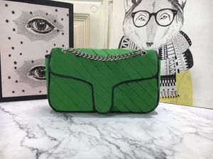 Umhängetasche Hochwertige Damen Marmont Mehrfarbige Leinwand Modetaschen Handtaschen Messenger Geldbörse Brieftasche