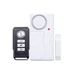 Saful Wireless Hem Dörrfönster BURGLAR DIY Säkerhet Säkerhetslarmsystem Magnetiska Sensor Remote Control Alarm System