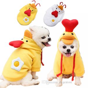 Dog Apparel Cute Fruit Clothes For Small Medium Dog Winter Autumn Warm Pet Cat Hooded Coat Dogs Chihuahua Puppy Costume Soft Jacket XS-XXL 15 Color Wholesale A207